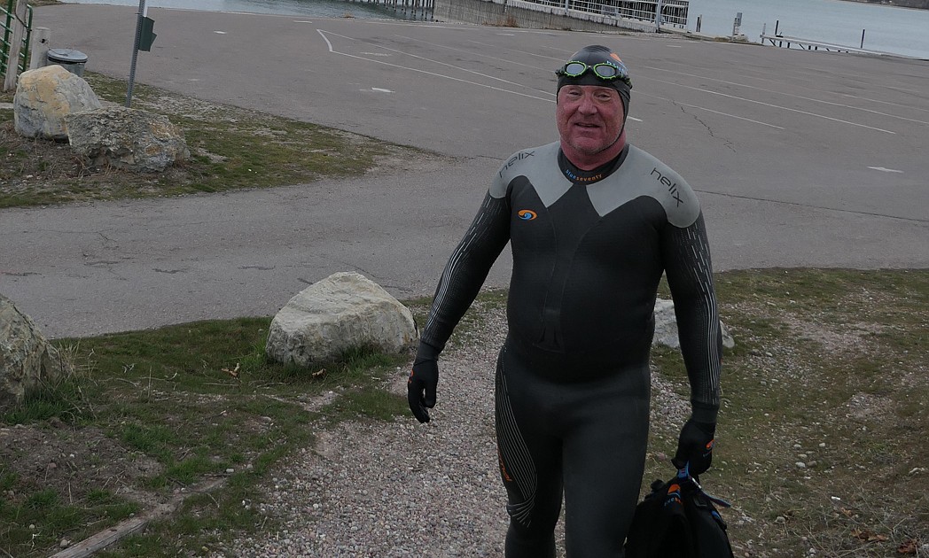 Outbreak prompts Polson swimmer to train in open waters of Flathead